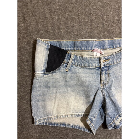 Ingrid & Isabel Maternity Women’s Shorts Short Mini Denim Size 6 - Picture 2 of 5